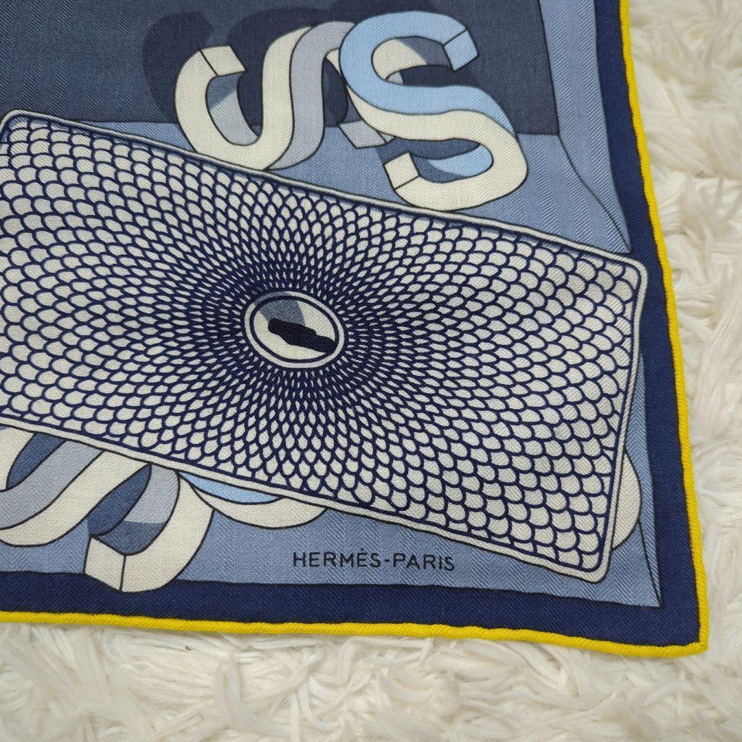 極美品 箱付】HERMES Impoossiiible スカーフ100