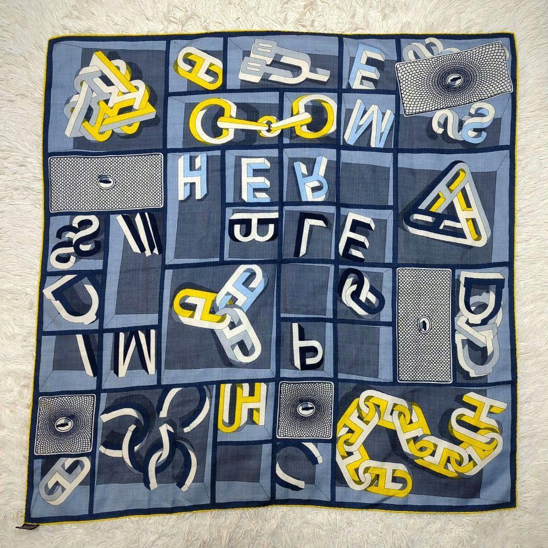 極美品 箱付】HERMES Impoossiiible スカーフ100