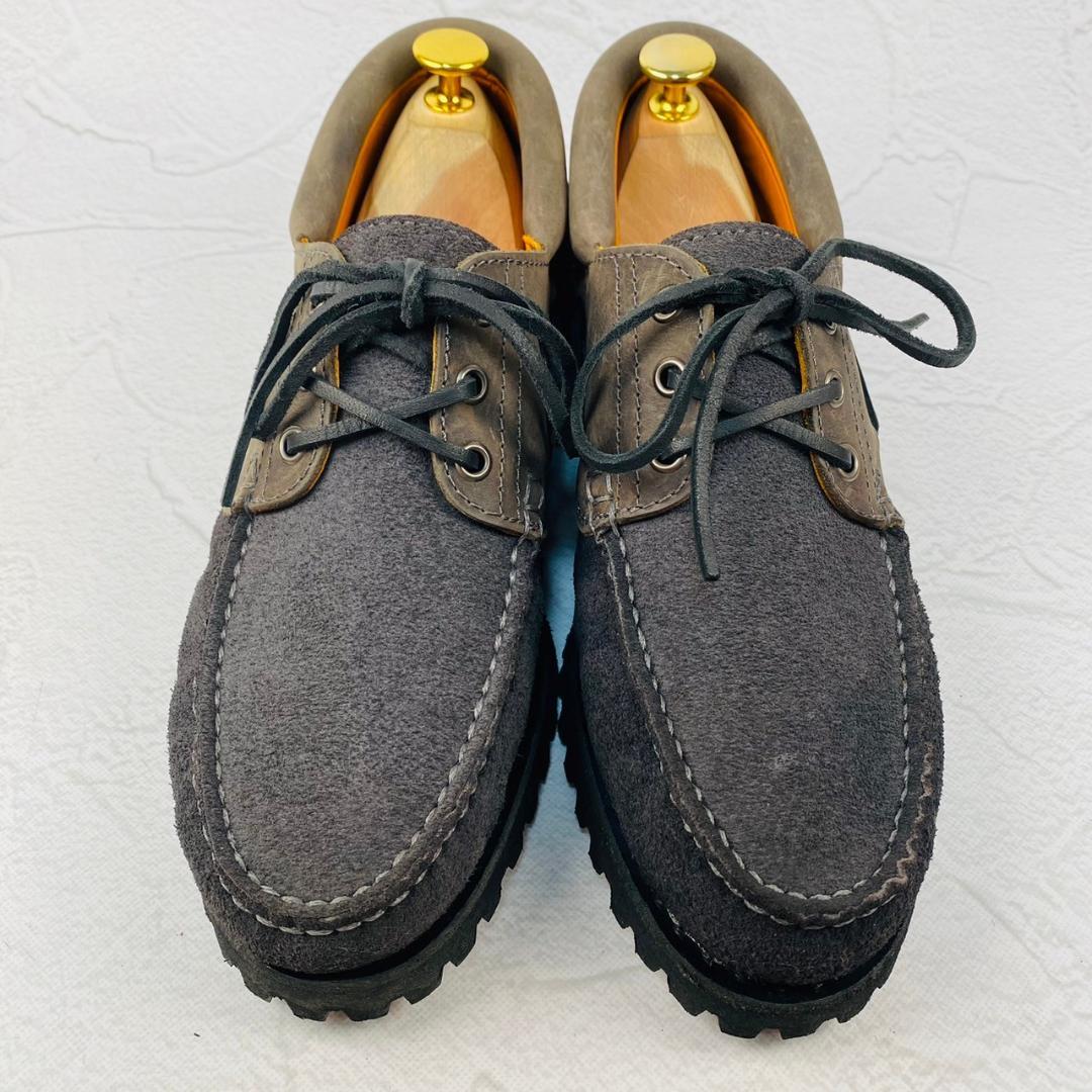 美品】ティンバーランド スリーアイ デッキシューズ スエード切替 25.5