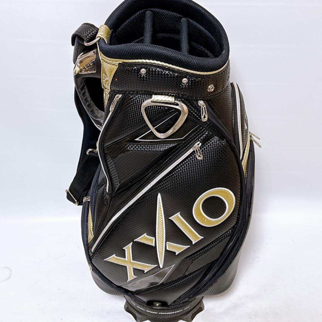 XXIO ゼクシオ ゴルフバッグ キャディバッグ ブラック GGC-X046