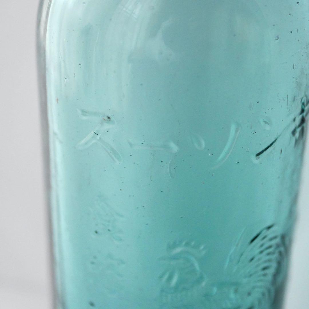 チキンソースのガラス瓶 荒井吟醸 芳香美味 食欲増進 レトロ アンティーク