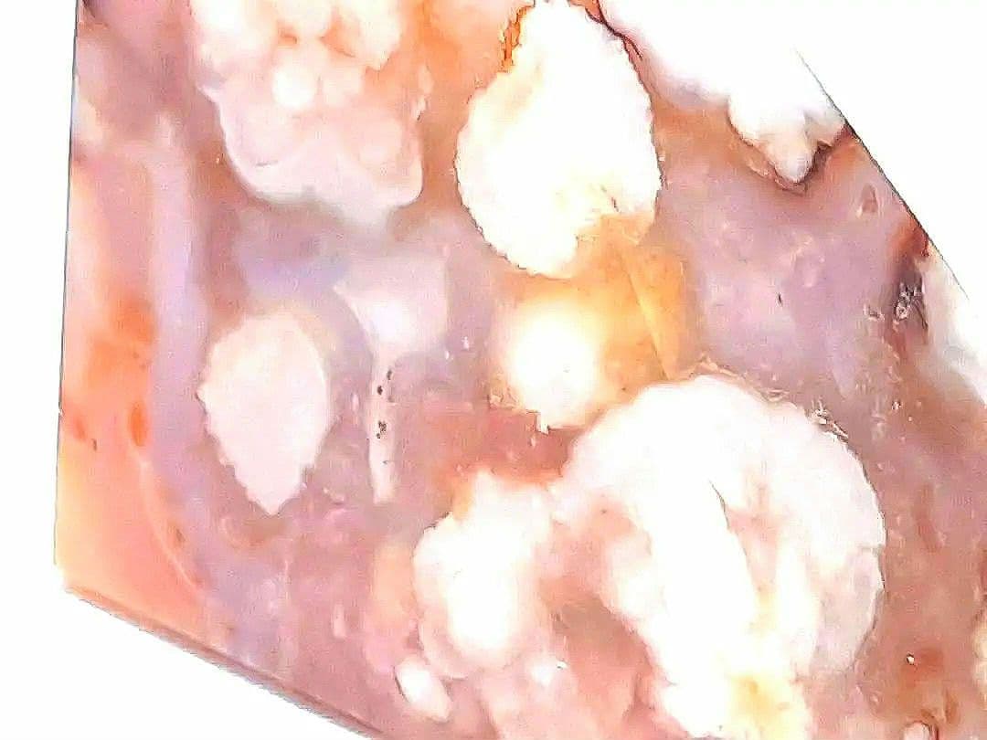 高品質 桜めのう カーネリアン 共生 フリーフォーム 浄化 癒し - メルカリ