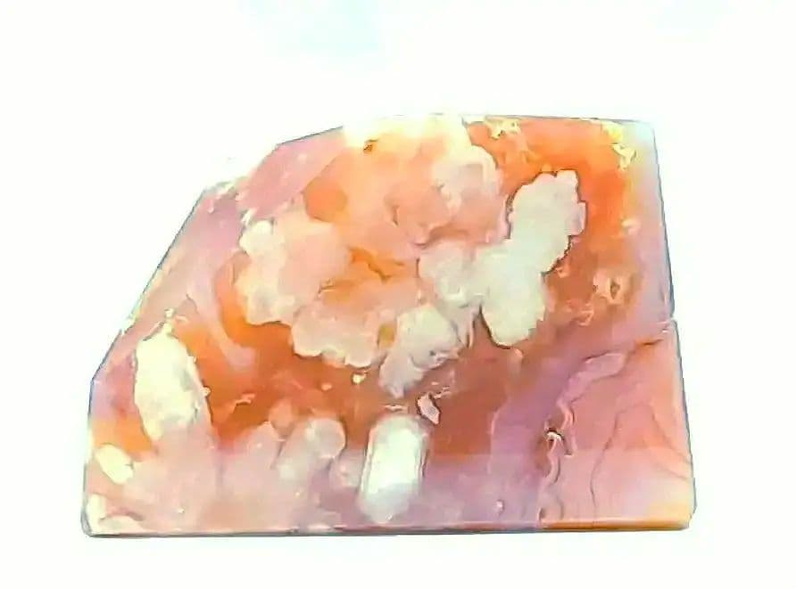 高品質 桜めのう カーネリアン 共生 フリーフォーム 浄化 癒し - メルカリ