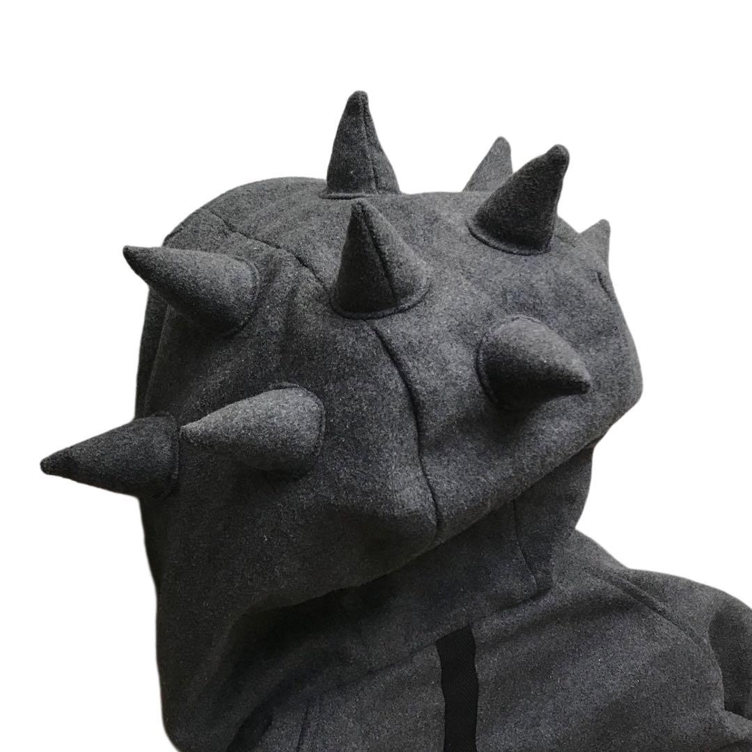 【希少】 棘！棘！棘！！ PUNK DRUNKERS トゲトゲダッフルコート