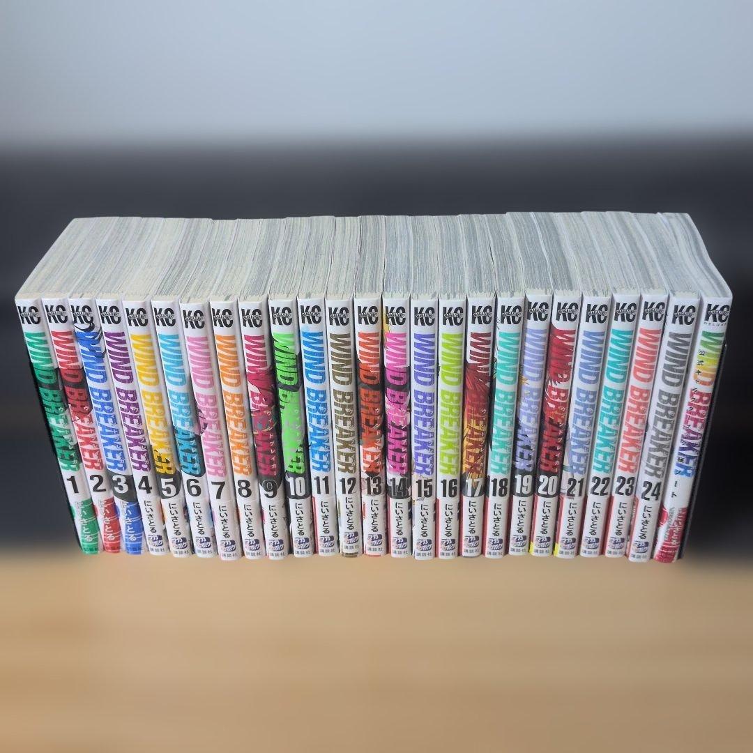 WIND BREAKER 全巻セット + 公式キャラクターブック - メルカリ