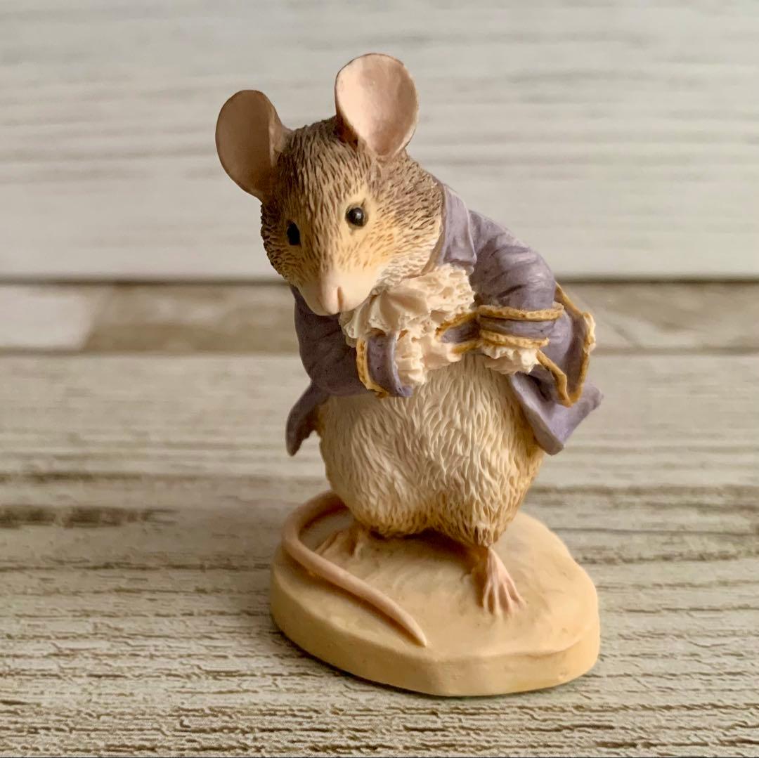紳士ねずみ フィギュリン ピーターラビット 置物 ビアトリクスポター