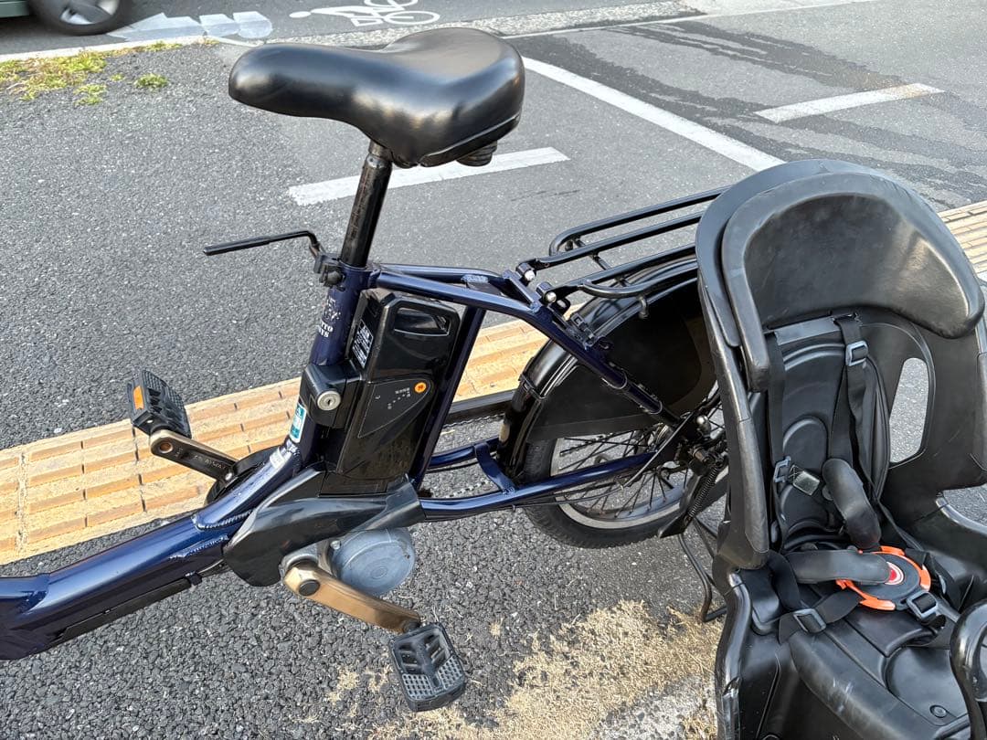 中古20㌅Panasonic電動アシスト自転車 13.2Ah3点灯 大阪 039 - メルカリ