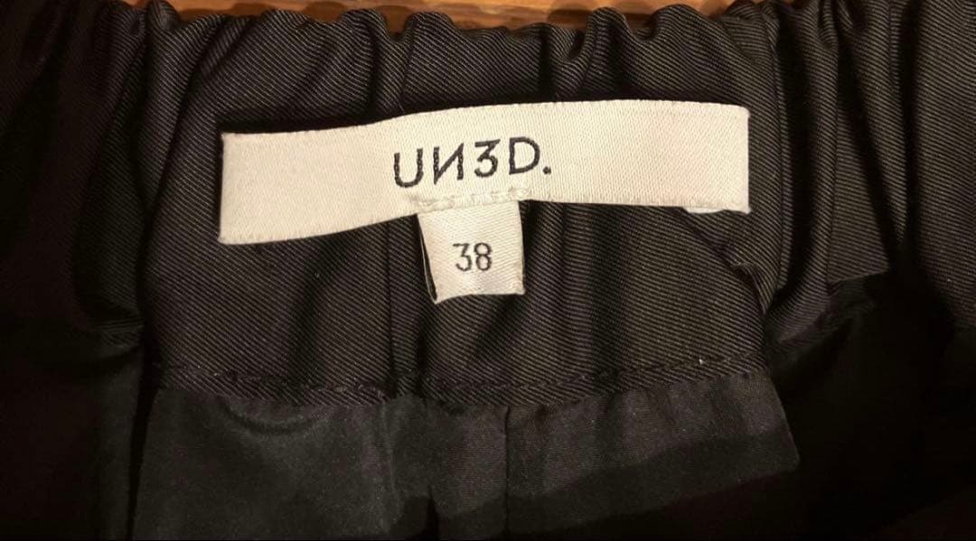 UN3D./アンスリードアシメレイヤードASYMME LAYERED PT38