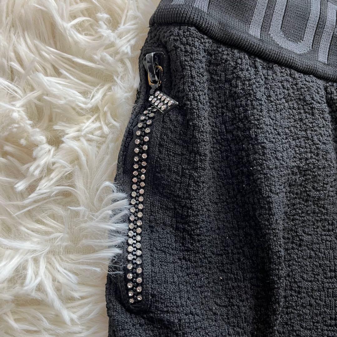 1piu1uguale3 フルジップパーカーセットアップwジップ 装飾　y2k