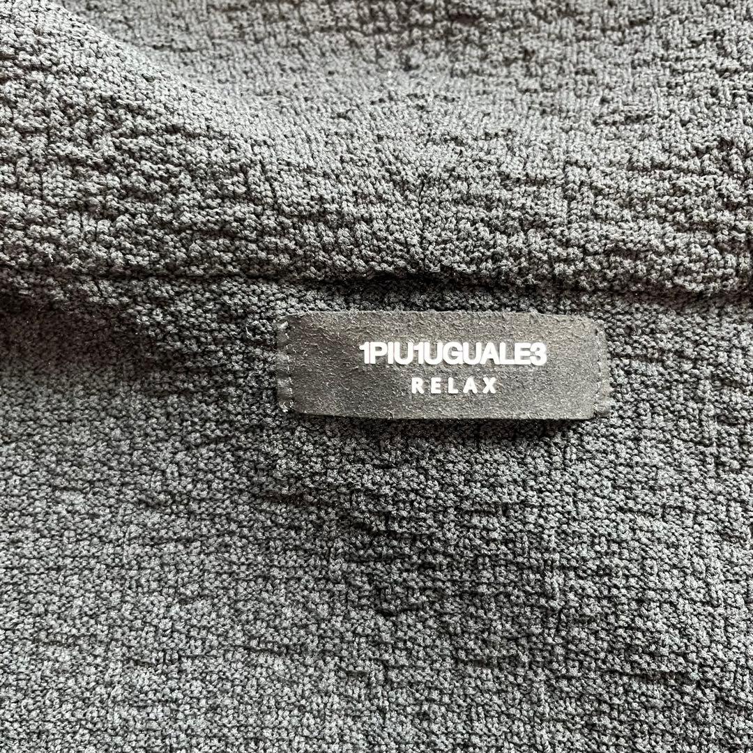 1piu1uguale3 フルジップパーカーセットアップwジップ 装飾　y2k