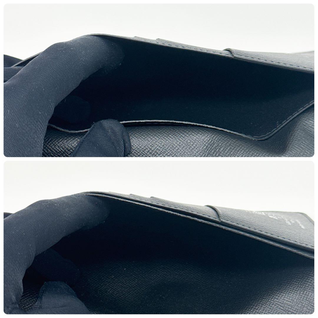 ルイヴィトン モノグラム エクリプス ポルトフォイユ ブラザ 財布 黒 ブラック