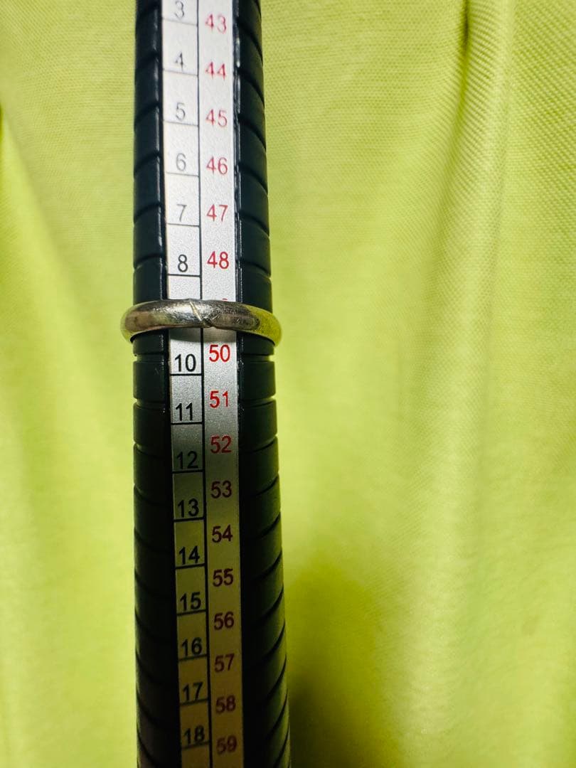 シンプルなプラチナ850リング