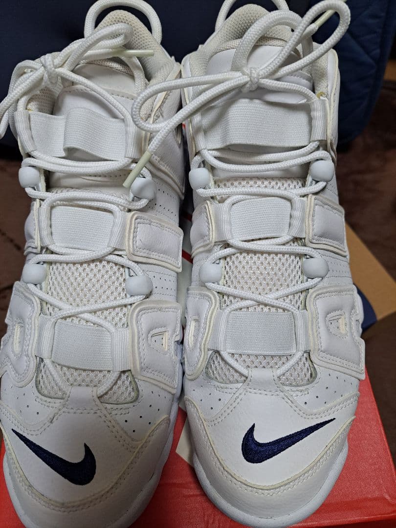 NIKE エアモア アップテンポ ホワイト 28