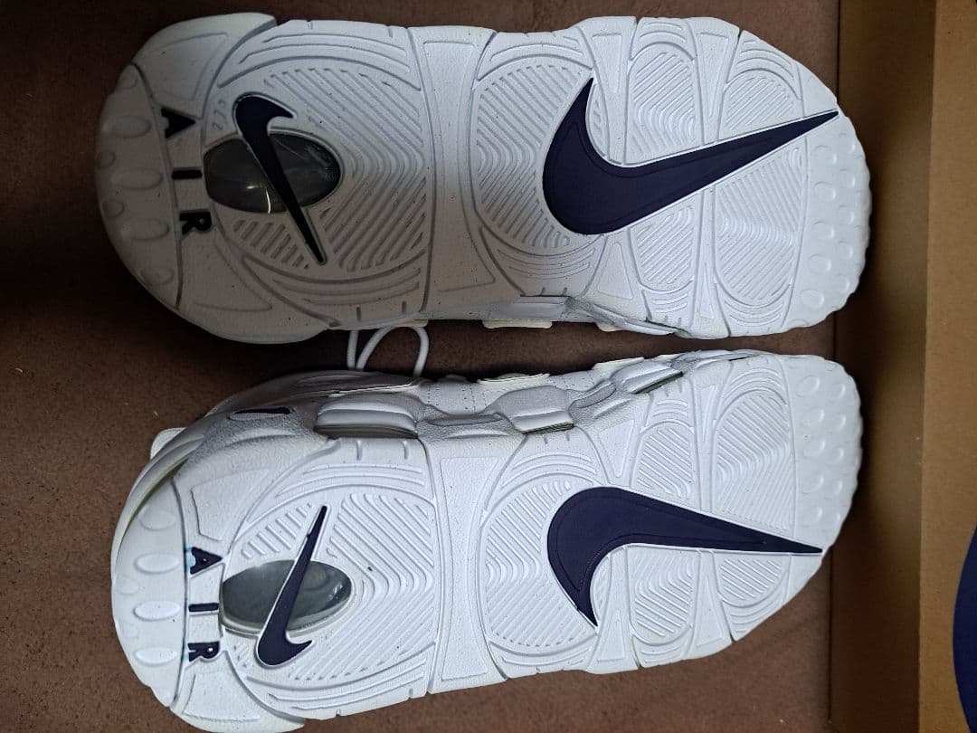 NIKE エアモア アップテンポ ホワイト 28