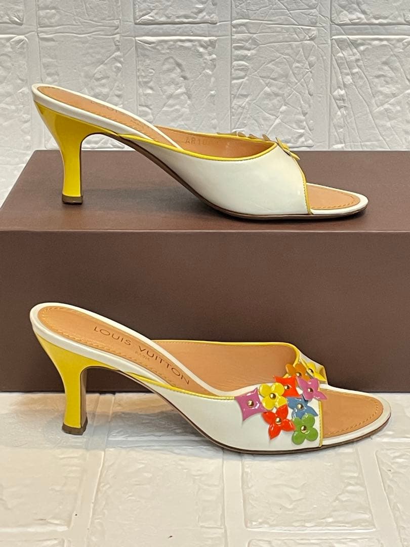 【美品】LOUIS VUITTONルイヴィトン　ミュール　❤︎