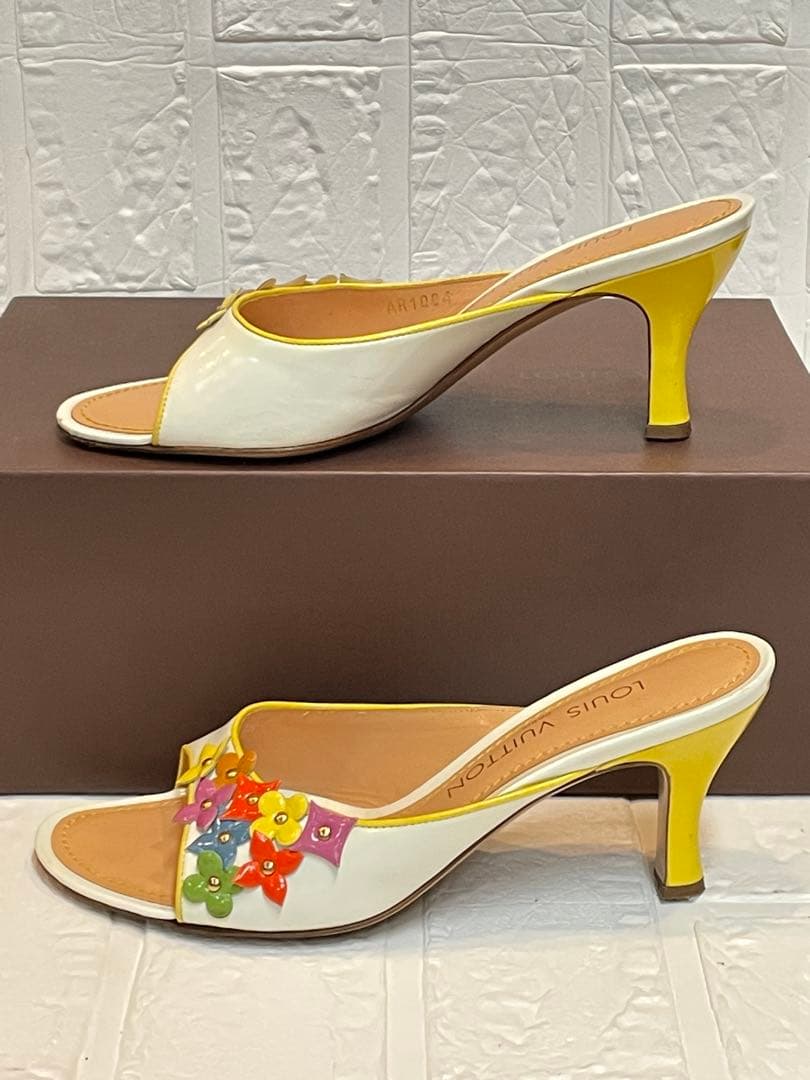 【美品】LOUIS VUITTONルイヴィトン　ミュール　❤︎