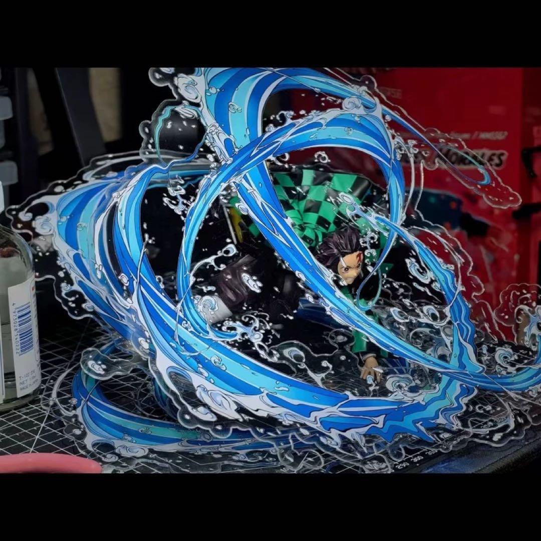 SH Figuarts 竈門炭治郎 水の呼吸 アクリルエフェクト - メルカリ