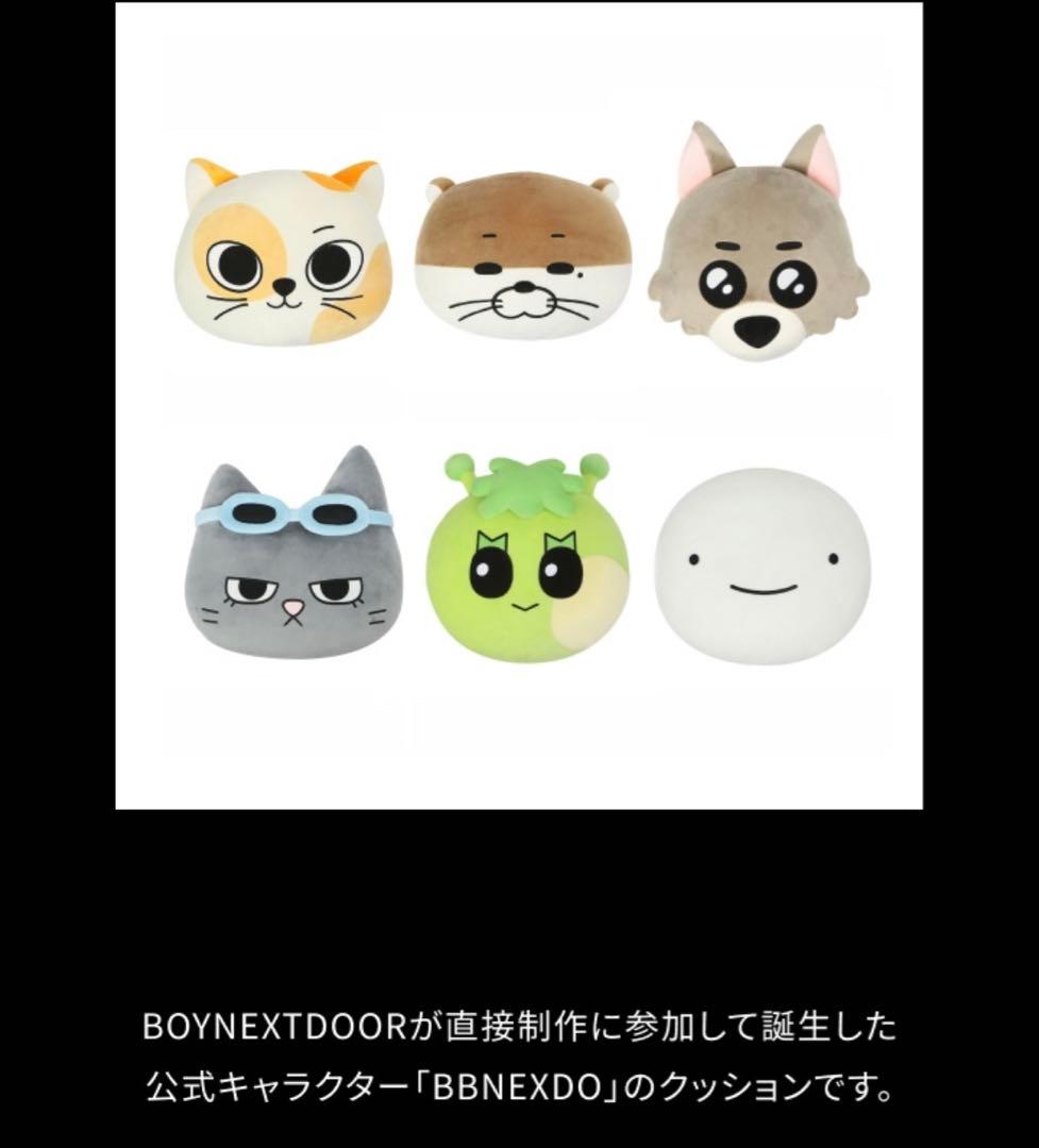BOYNEXTDOOR BBNEXDO クッション WOONBABY ウンアギ - メルカリ
