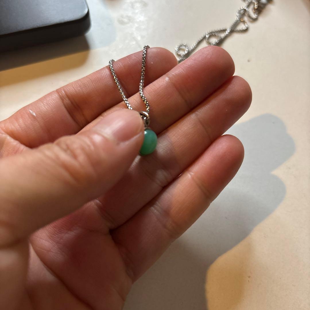 綺麗なクリソプレーズ！上品質！ズーンとくる！