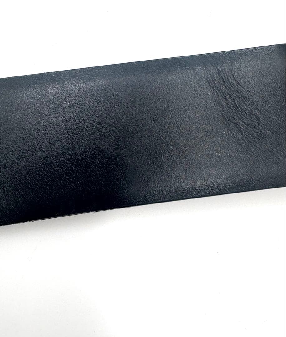 GUCCI グッチ　インターロッキングG ブラック シルバー金具 レザー ベルト