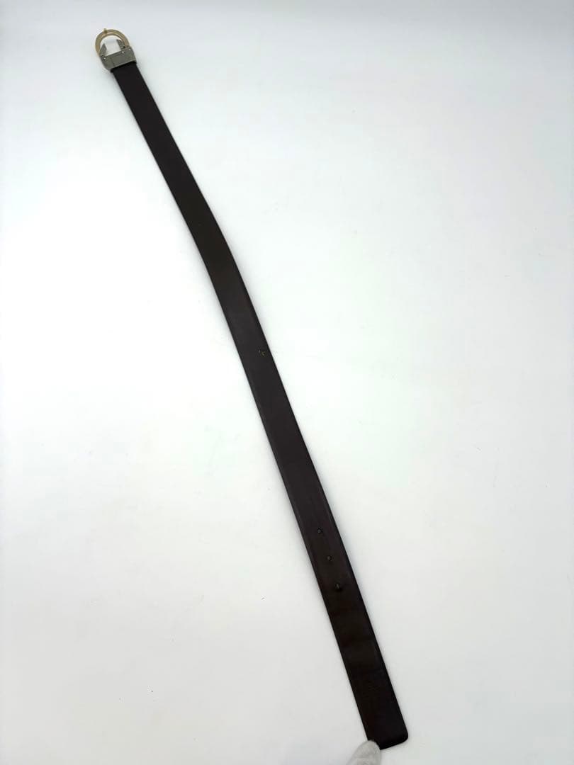 GUCCI グッチ　インターロッキングG ブラック シルバー金具 レザー ベルト