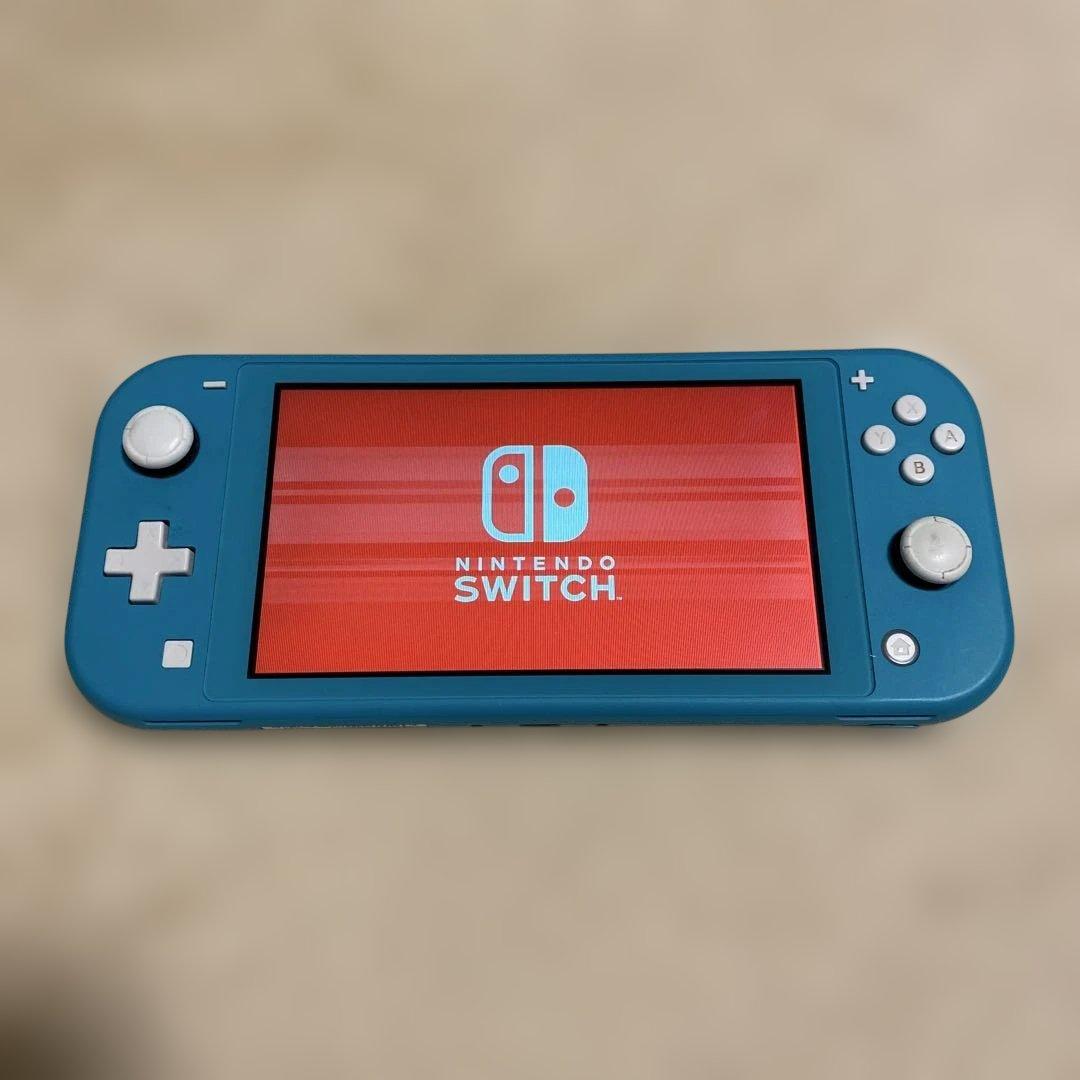 Nintendo Switch Lite ターコイズ 液晶画面 要確認