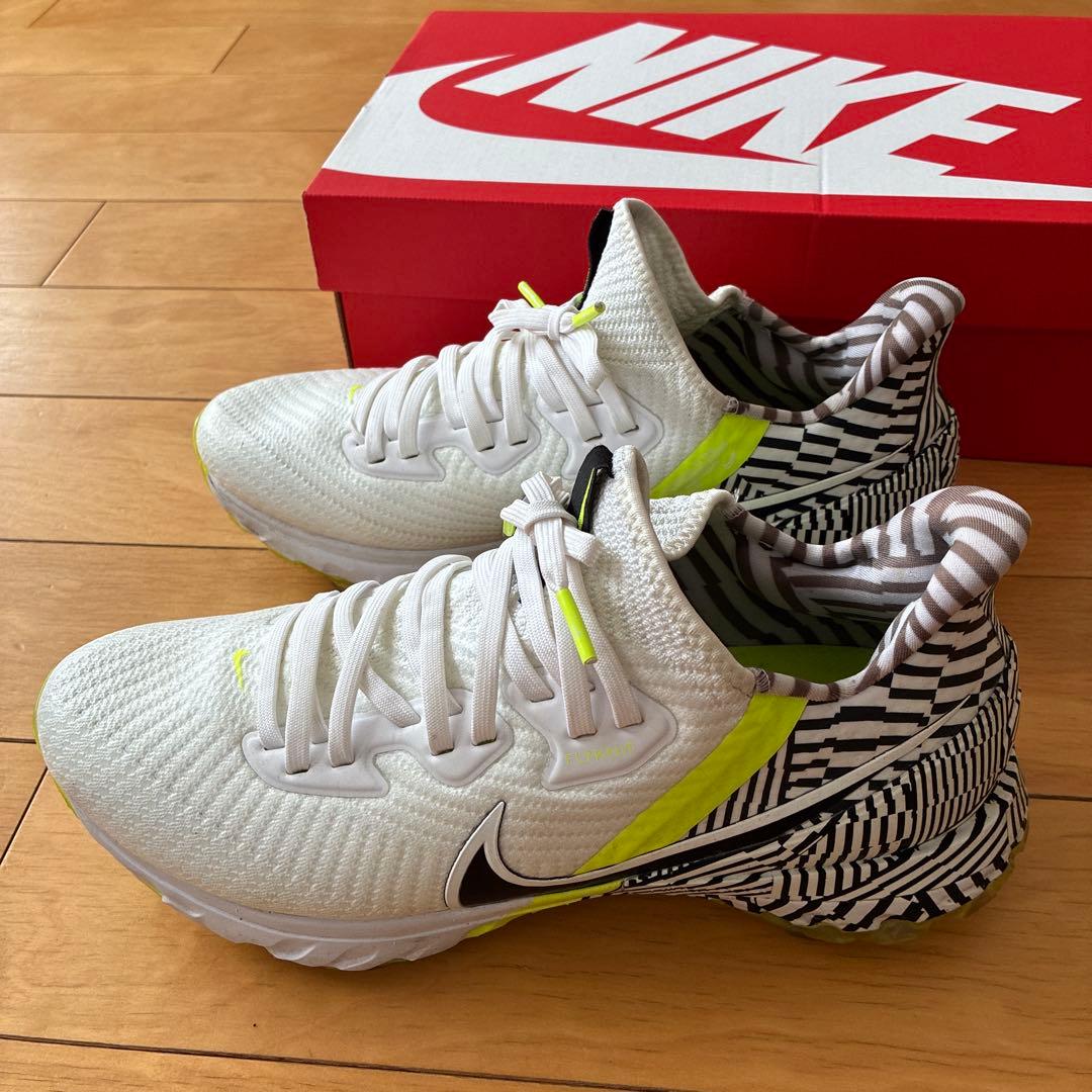 Nike ゴルフシューズ ホワイト/イエロー　27.0cm