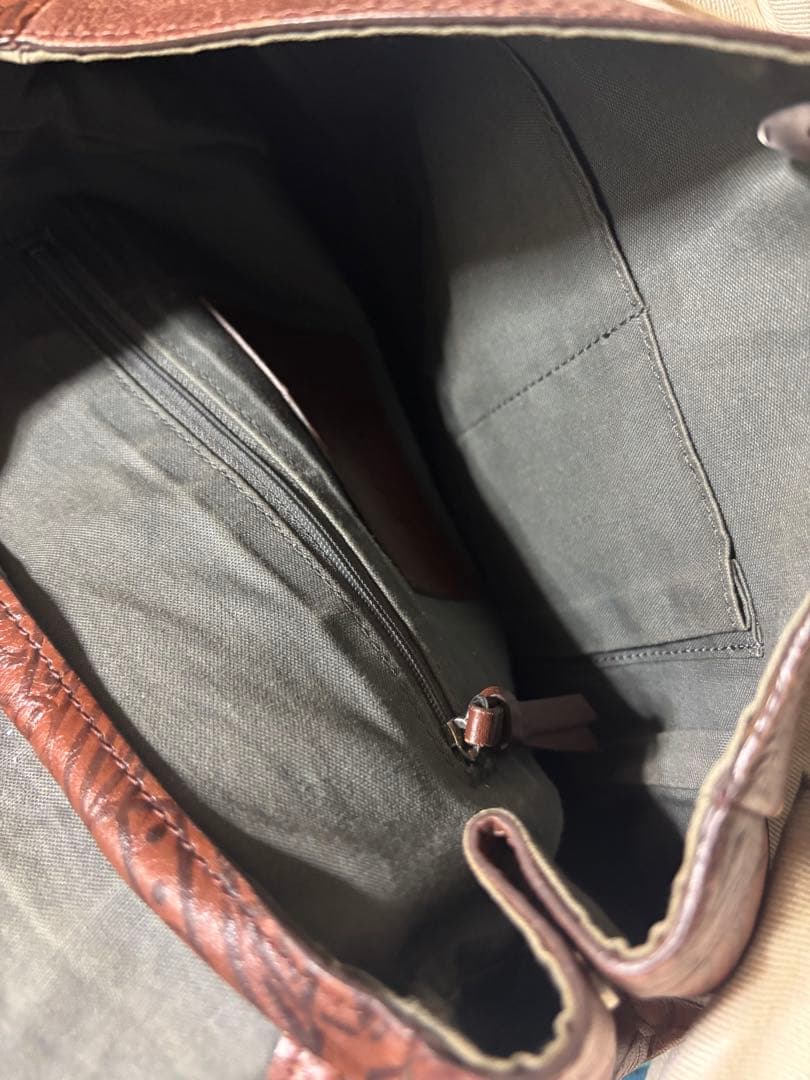 Vivienne Westwood アーサー リュック ブラウン オーブ レザー