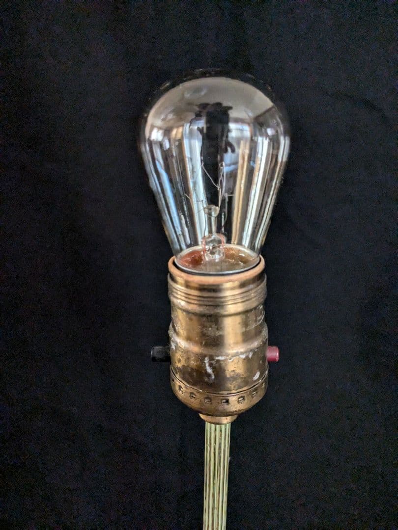 USAアンティーク　テーブルランプ 　ホワイトシェード