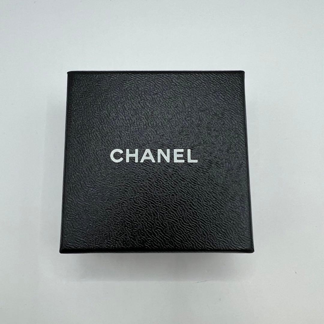 【未使用に近い】シャネル ピアス ココマーク カメリア ブラック 02A