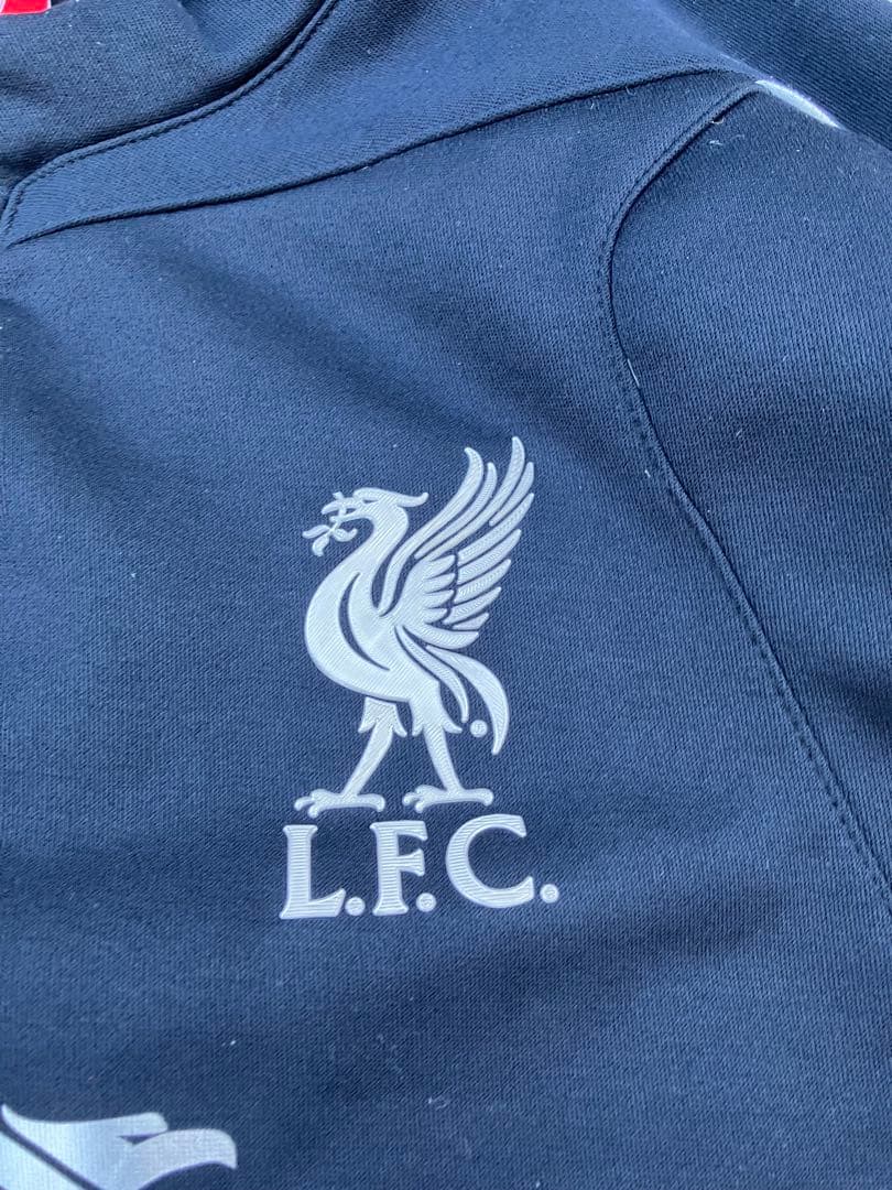 希少】WARRIOR ×リバプールFC ハーフジップトレーニングジャケットL