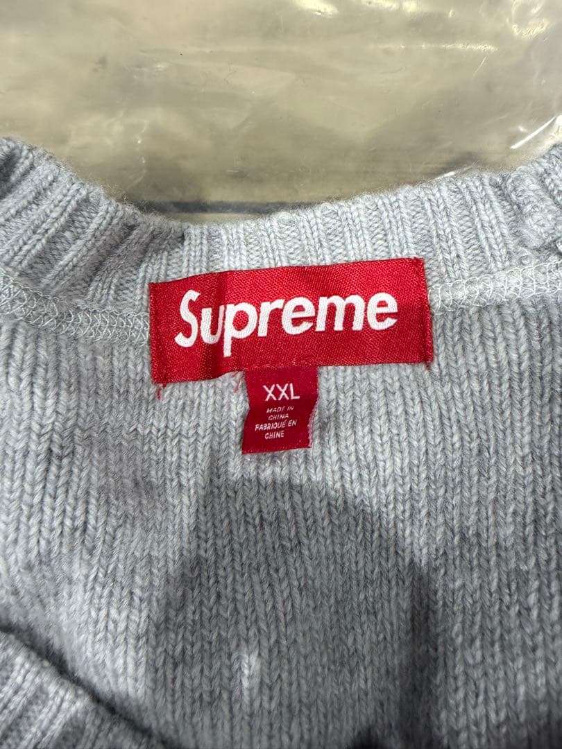 トップス Supreme Terry Small Box Sweater 24FW XXL