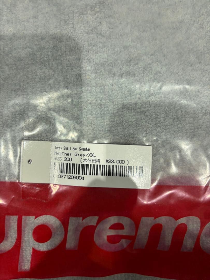 トップス Supreme Terry Small Box Sweater 24FW XXL