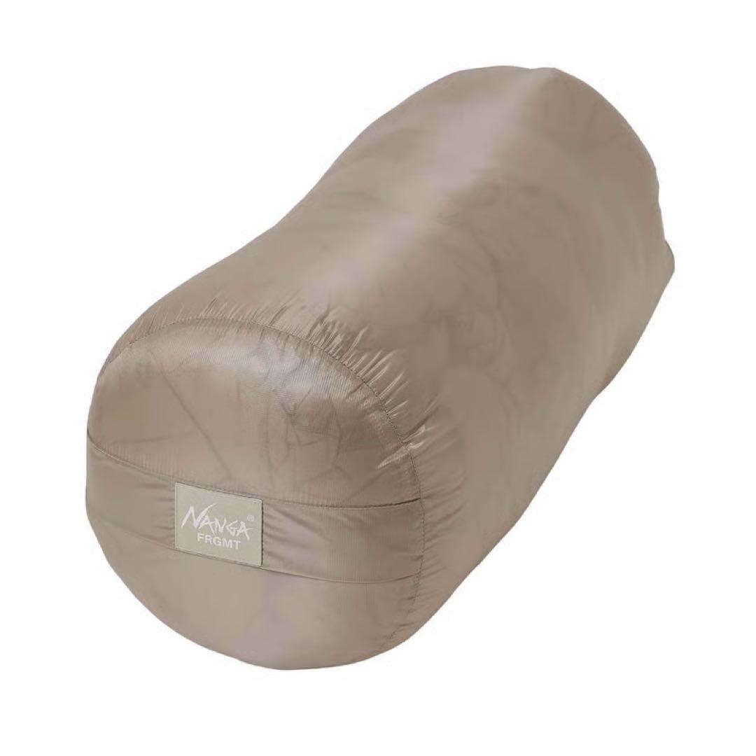 新品 NANGA FRAGMENT DOWN DUVET ダウンデュべ ベージュ