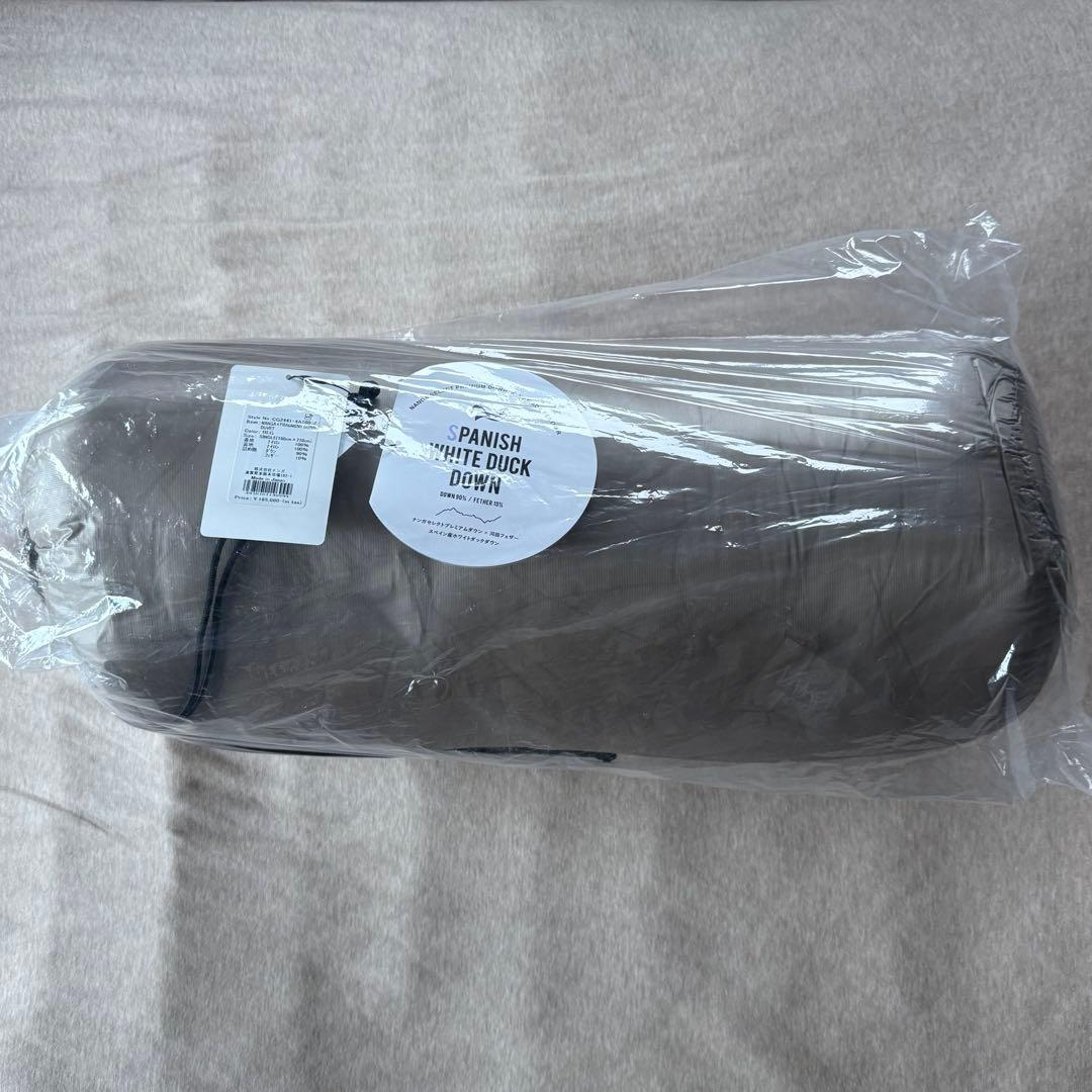 新品 NANGA FRAGMENT DOWN DUVET ダウンデュべ ベージュ