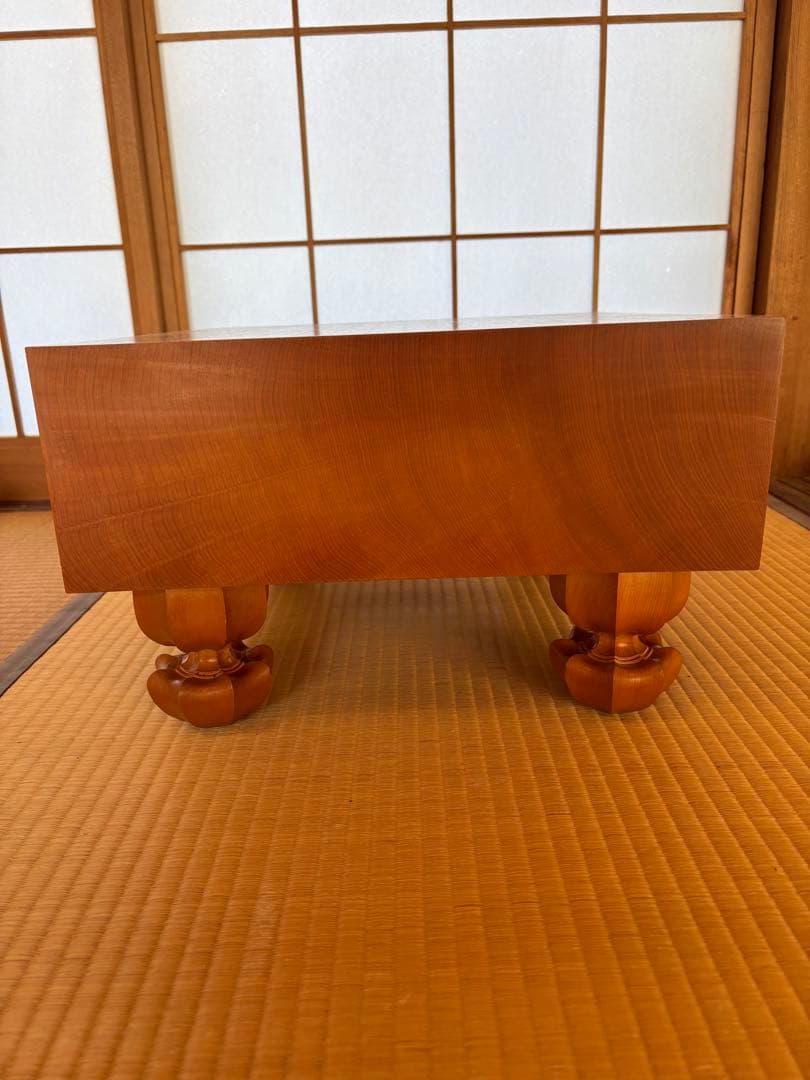 本榧5寸碁盤　揮毫入り