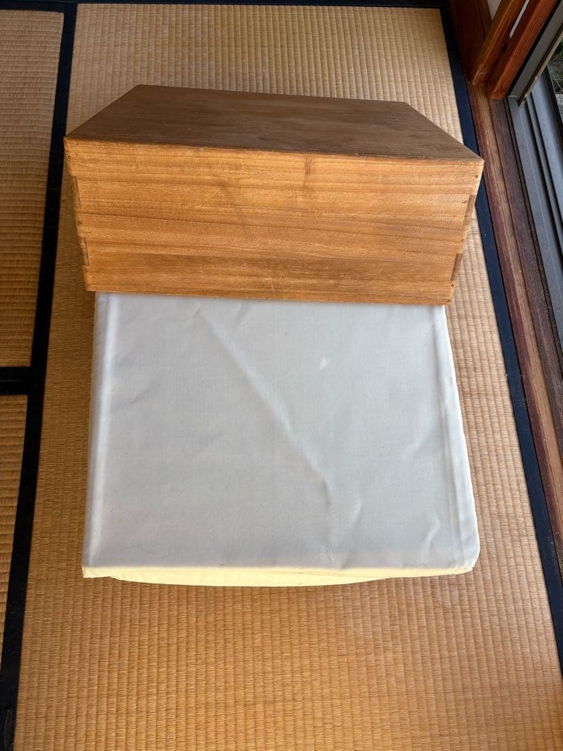 本榧5寸碁盤　揮毫入り