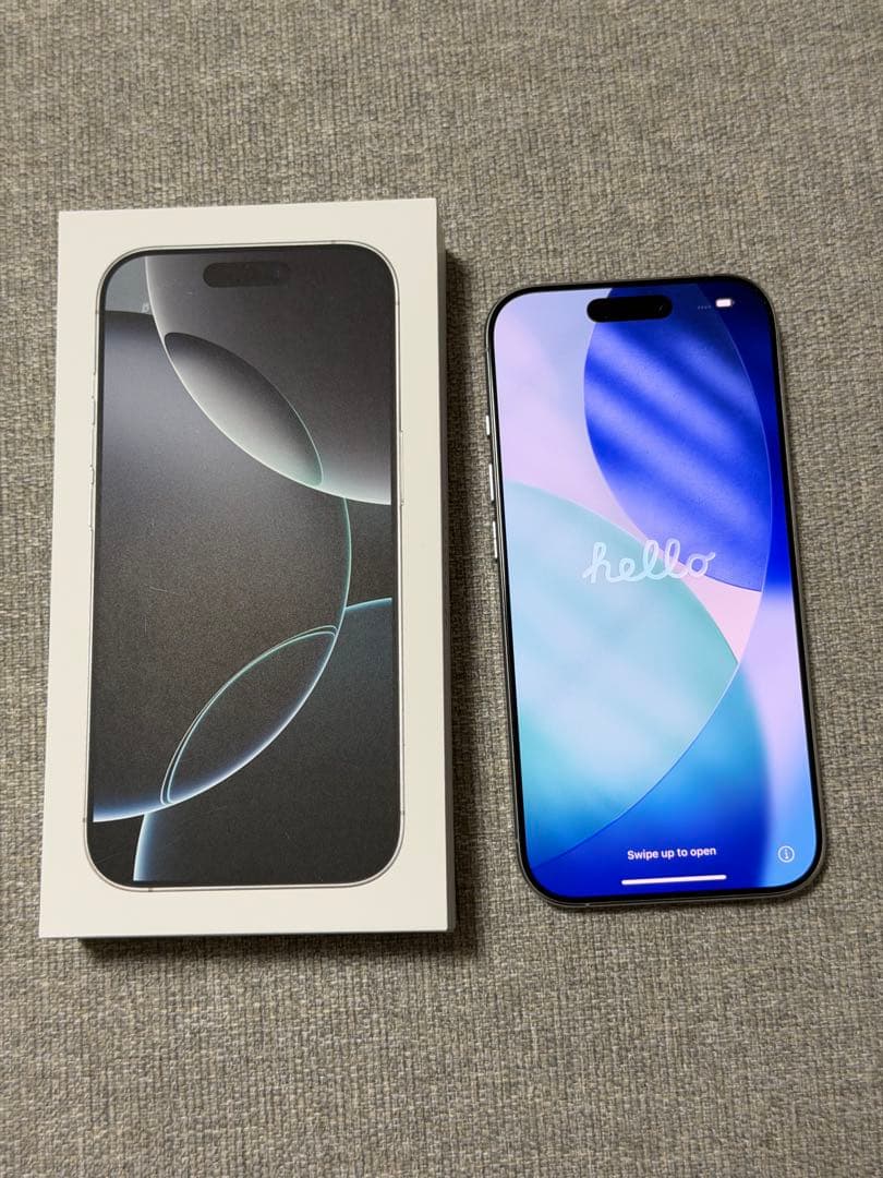 iPhone 16 Pro 256GB ホワイトチタニウム