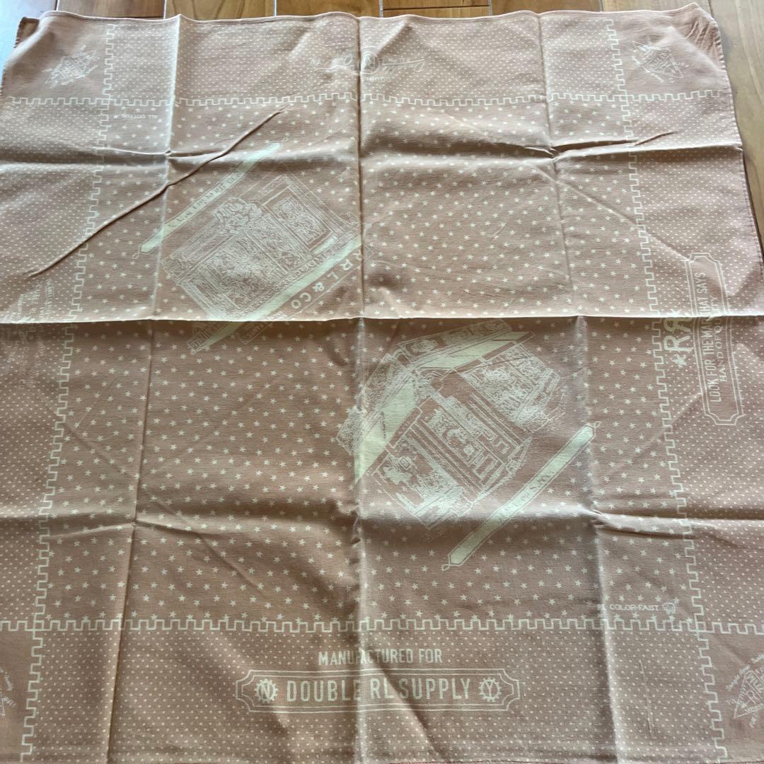 DOUBLE RL SUPPLY バンダナ ネイビー チェック ドット3枚セット - メルカリ