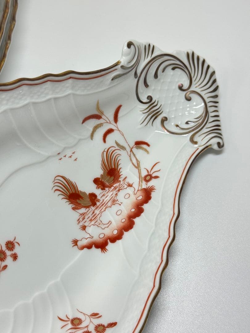 高級】Richard Ginoriレッドコック ナス型プレート 6枚セット - メルカリ