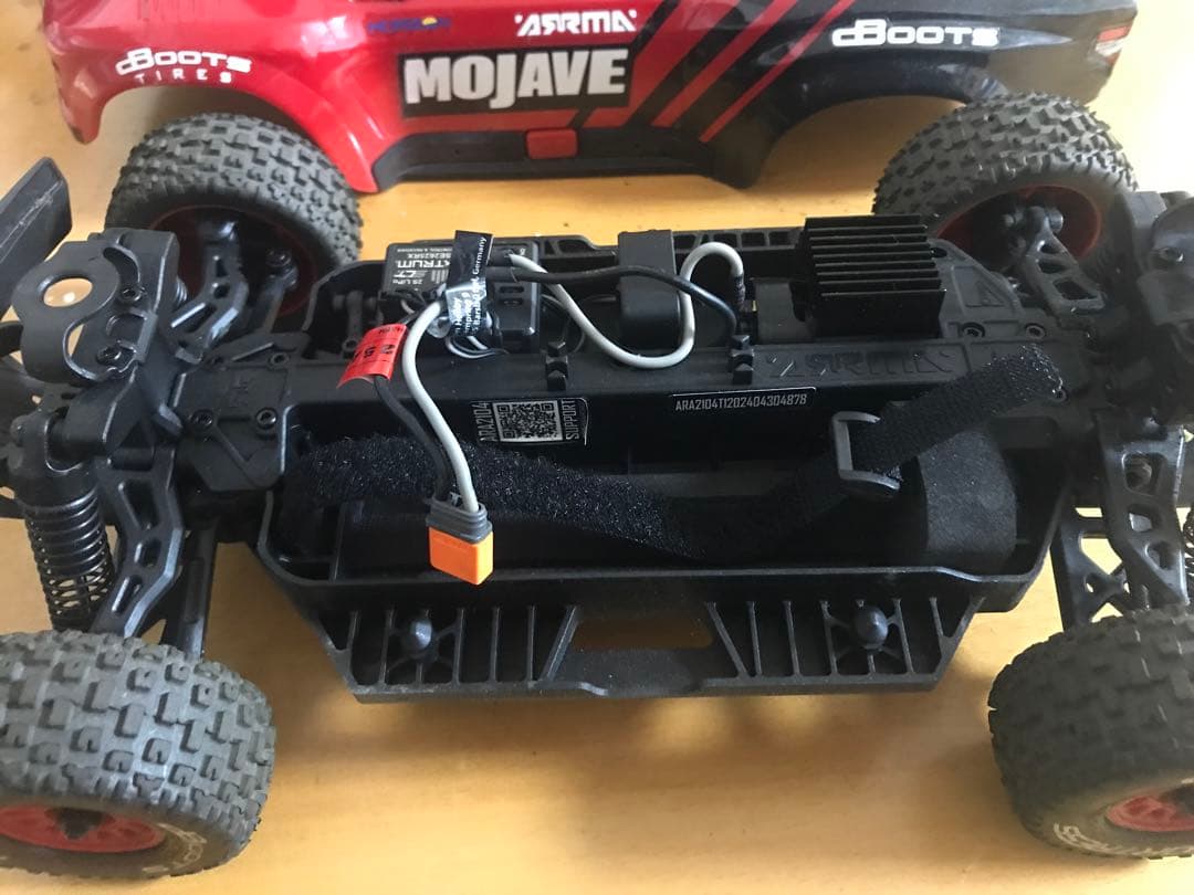 ARRMA MOJAVEGROM 1/14スケール 380ブラシモーター