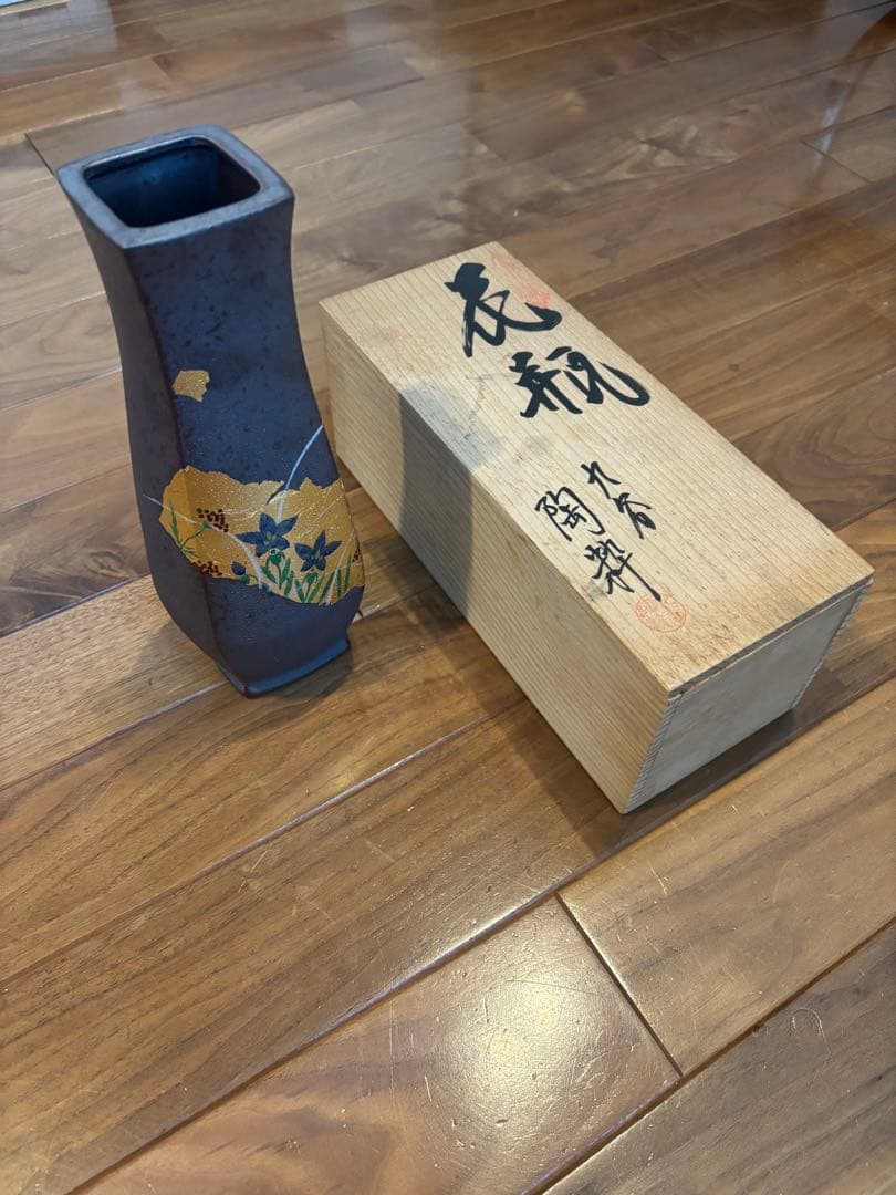 九谷焼の花瓶 陶粋屋