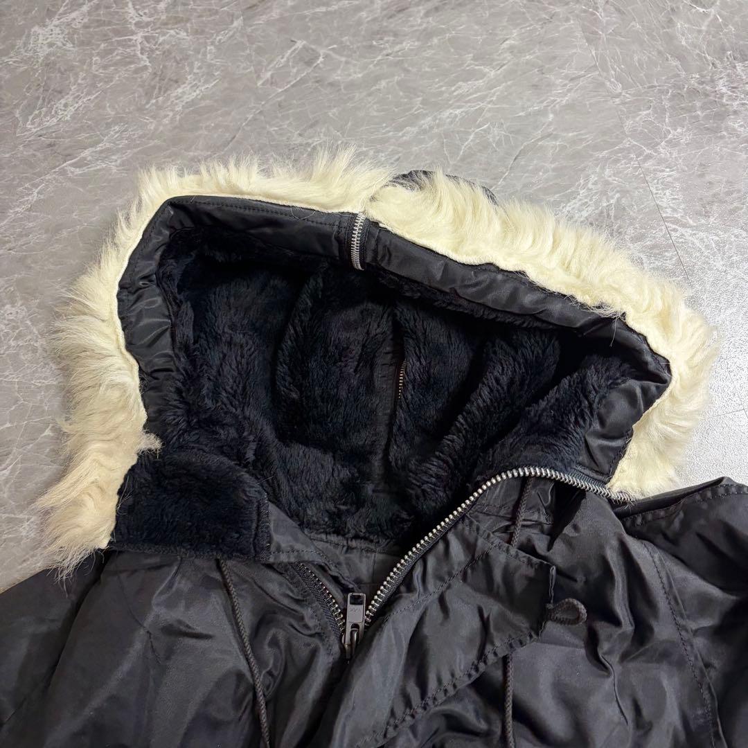 超希少 90s PRACT N-2B フライトジャケット ブラック　 短丈