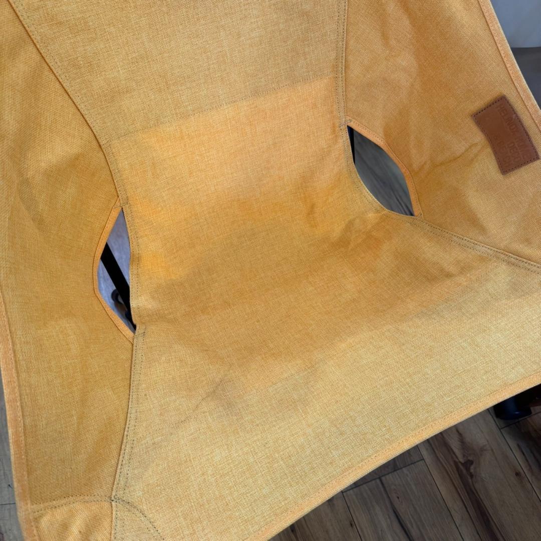 E43◇HELINOX ヘリノックス ビーチチェア イエロー 中古美品