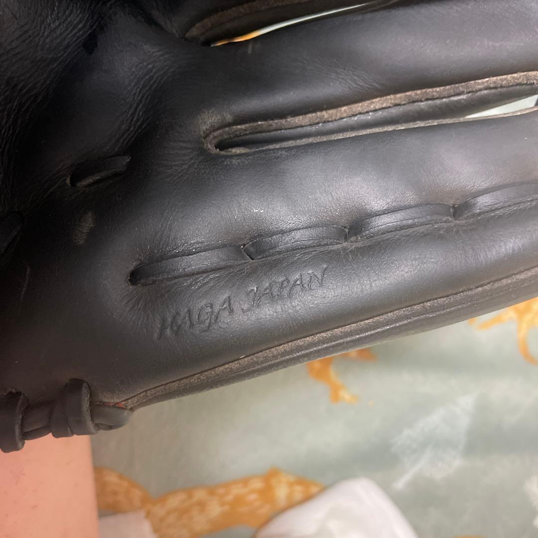 ミズノプロオーダー硬式グローブ 日本製 黒