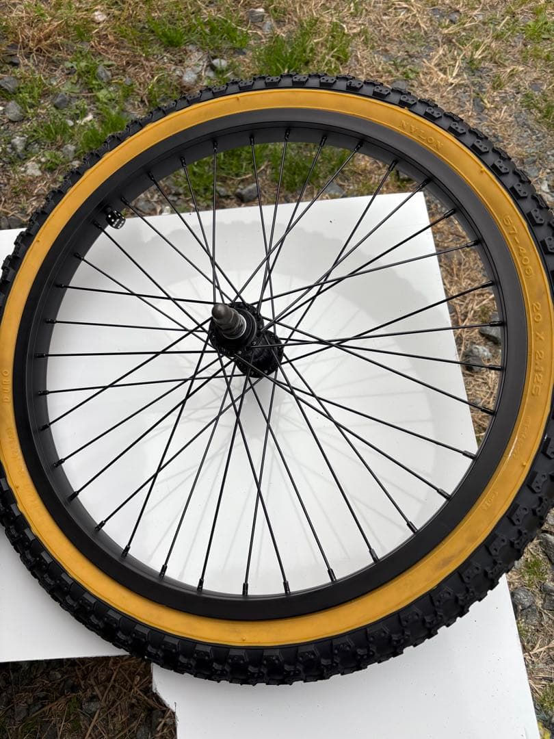 bmx 20インチ　ホイール　タイヤ　セット