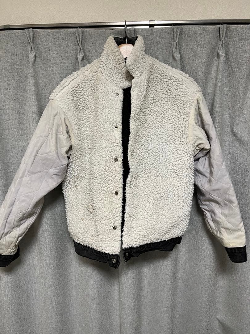 80s LEVI'S ブラックボアデニムジャケット