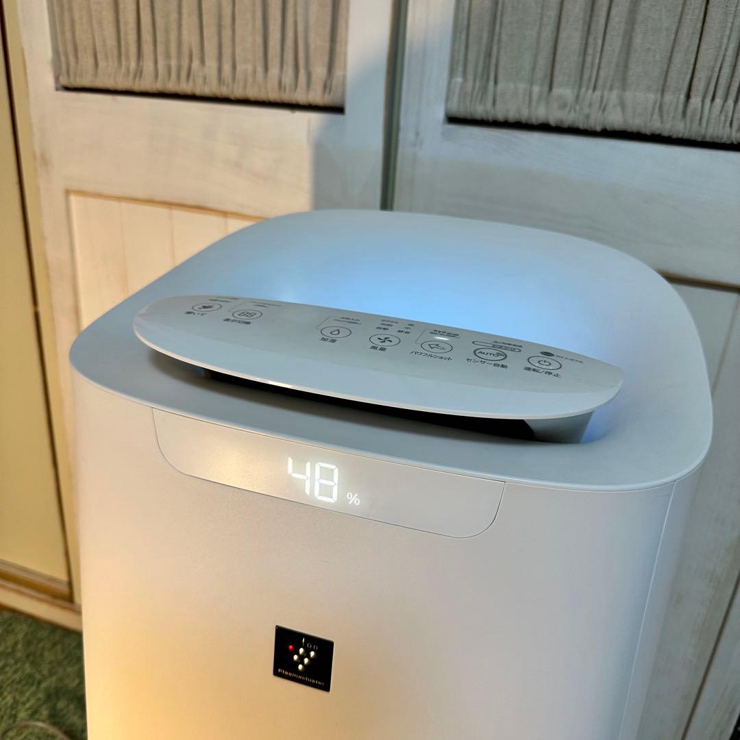 SHARP シャープ プラズマクラスター 加湿空気清浄機 KI-LX75-W