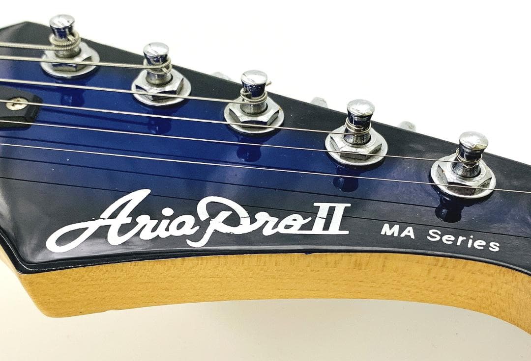 Aria proⅡ MA series ブルーバースト エレキギター【整備品】 - メルカリ