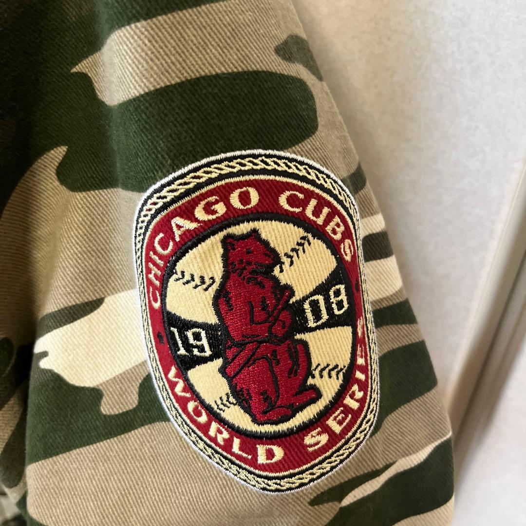 Cubs 迷彩スタジャン Lサイズ